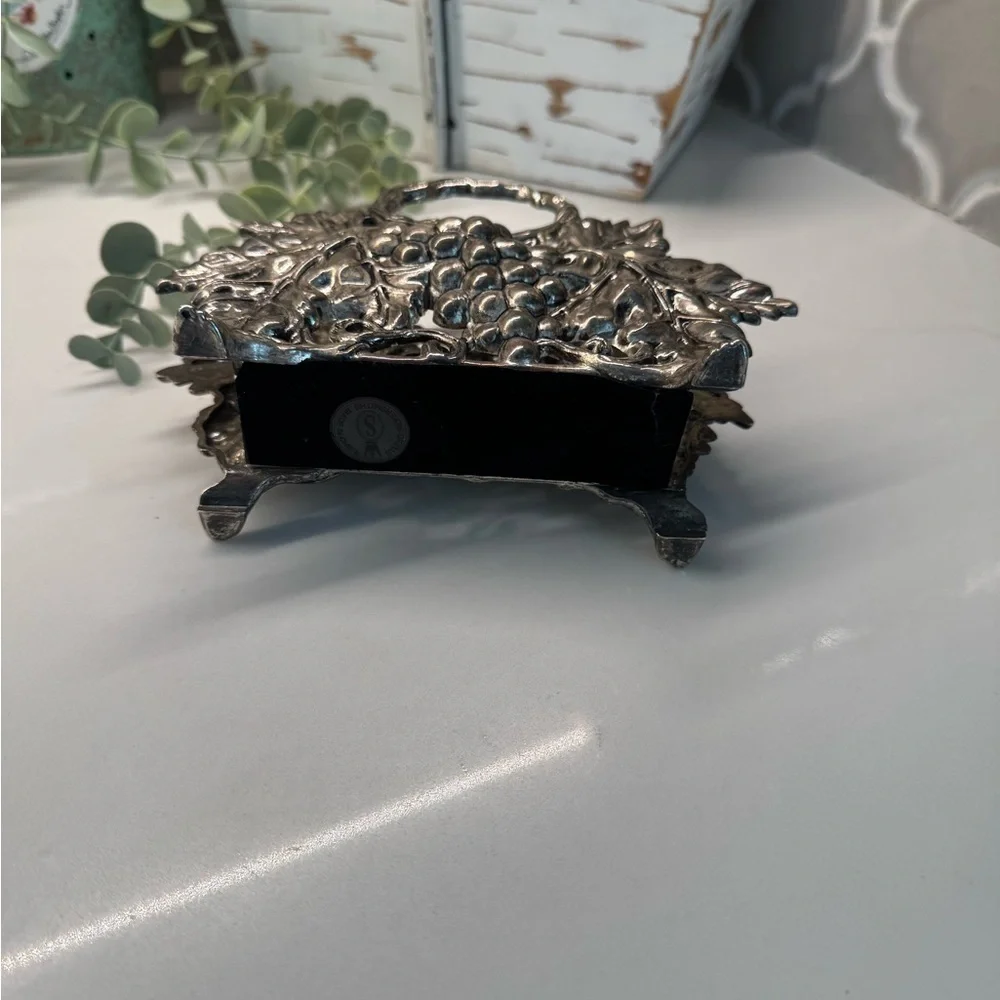 Vintage Silver Godinger napkin holder